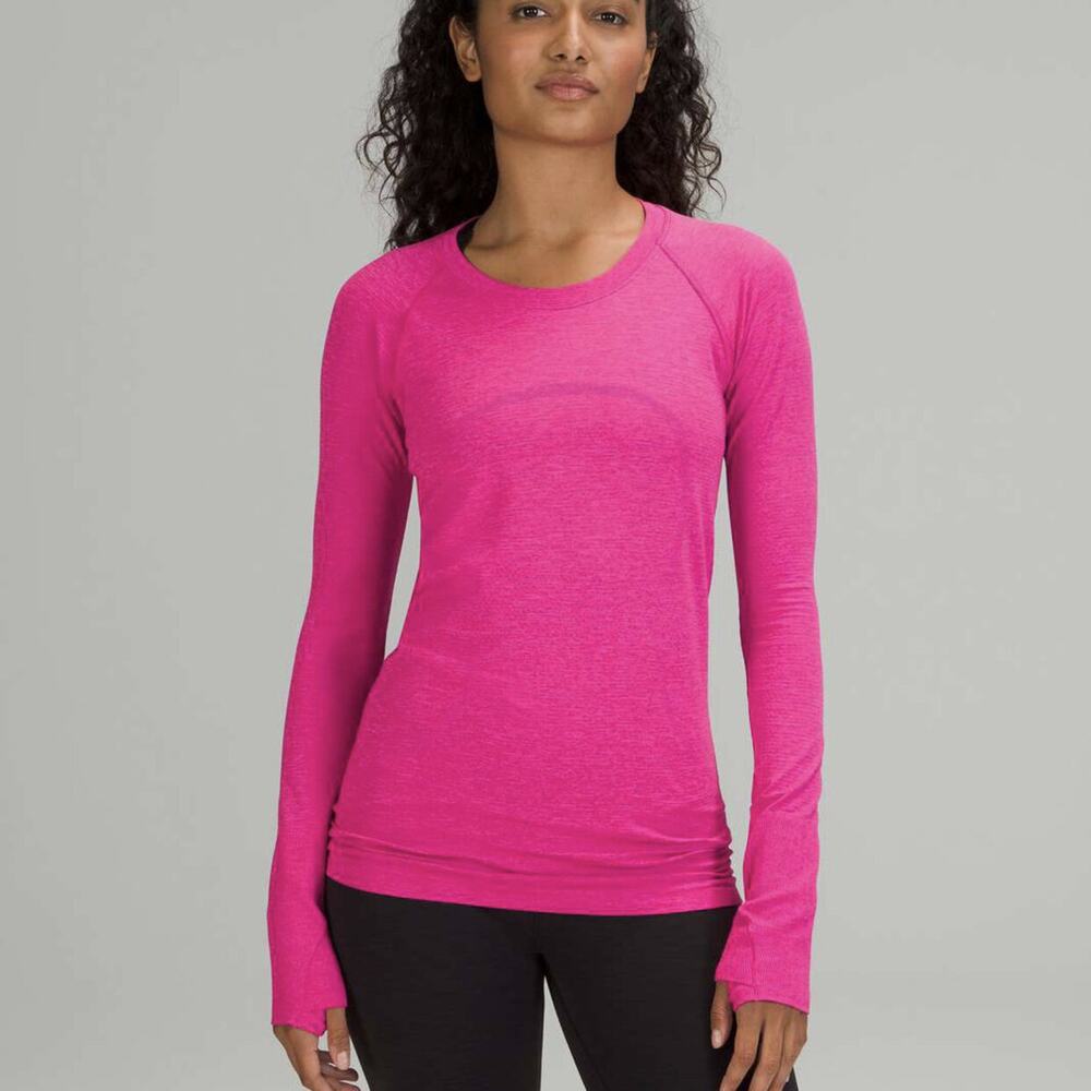 Lululemon Pow Pink Swiftly Tech Long Sleeve 10
